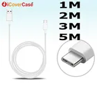 Кабель USB Type-C для Xiaomi mi CC9 Pro, CC9e, mix 3, 5G, 2, 2S, Alphab Max 2, 3, 1 м, 2 м, 3 м