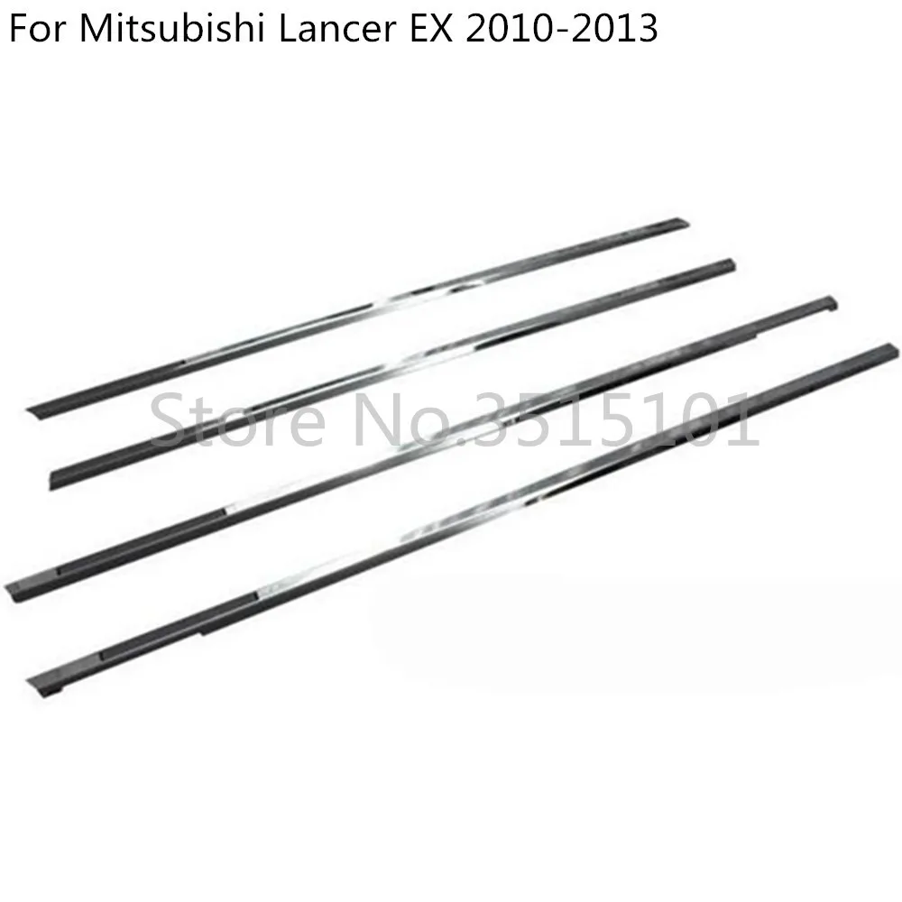 Для Mitsubishi Lancer EX 2010 2011 2012 2013 автомобильный чехол Палочка из нержавеющей стали для