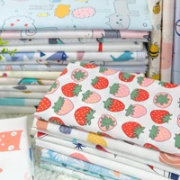 100printed cotton fabric sewing fabrics for childrens pajama sewing material for quilt or pillowcase cotton fabric by the yard