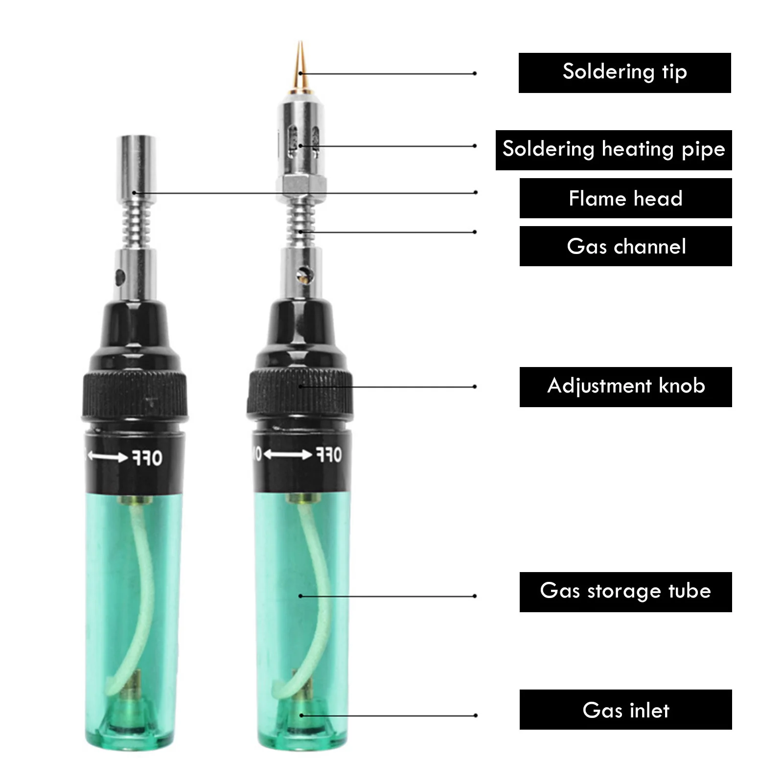 Handskit Газовый паяльник Электрический MT - 100 портативный триад газовый сварочный