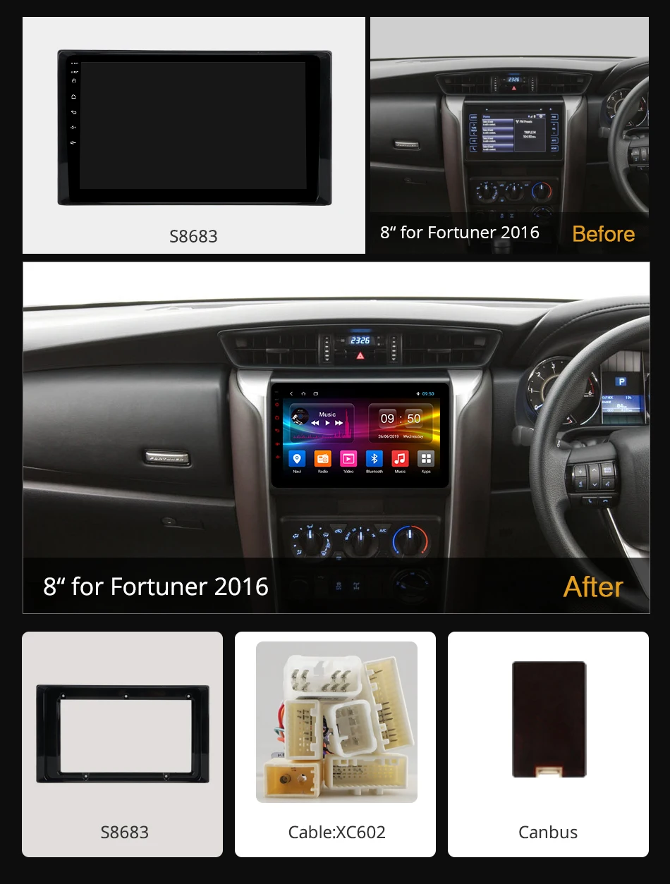 Ownice k3 k5 k6 Android 9 0 Восьмиядерный Автомобильный DVD Радио GPS плеер для Toyota Fortuner 2016 DSP 360