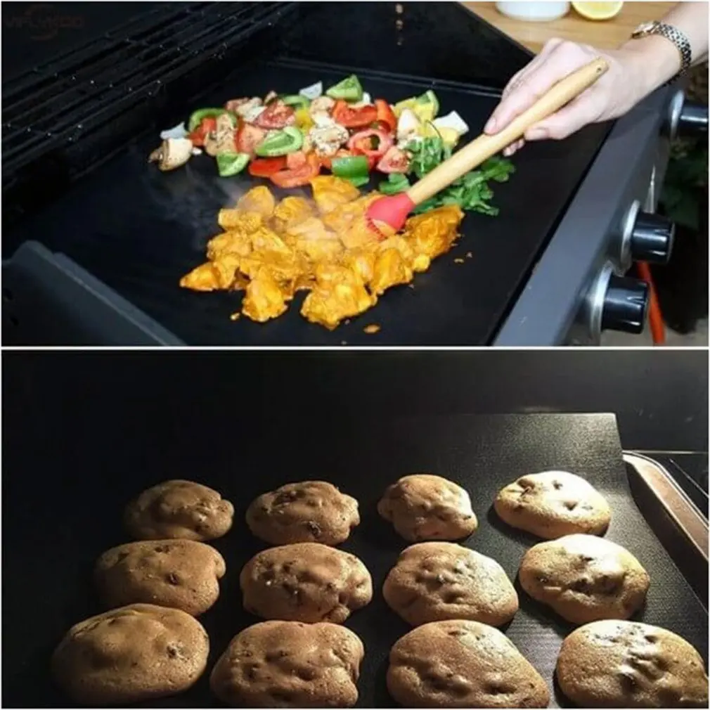 Открытый коврик для барбекю большой и тонкий напольный из стекловолокна