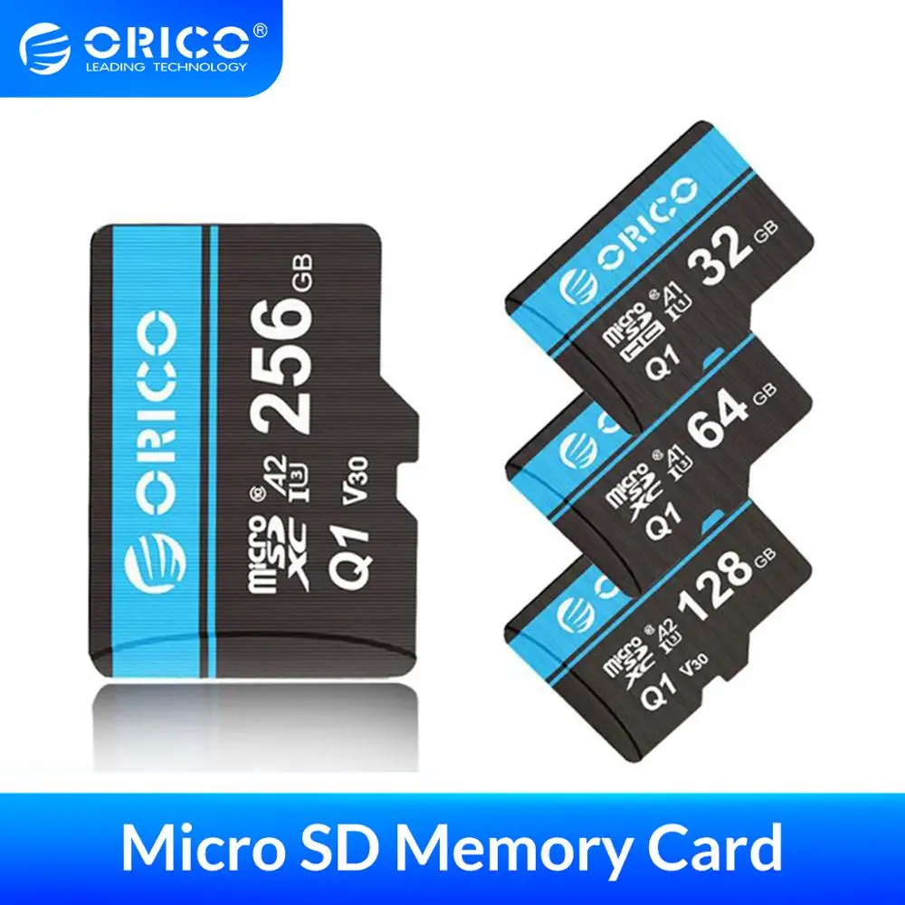 Карта памяти ORICO Mini Micro SD 32 Гб 64 128 ГБ 256 MicroSD Max 80 м/с SD/TF флеш карта cartao de memoria|mini card