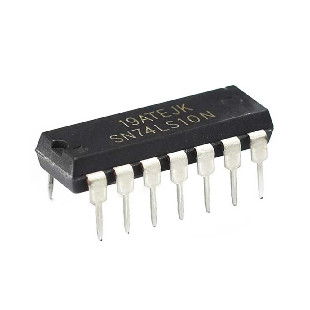 

10pcs/lot SN74LS10N 74LS10 HD74LS10P DIP-14 TRIPLE 3-INPUT NAND GATE IC