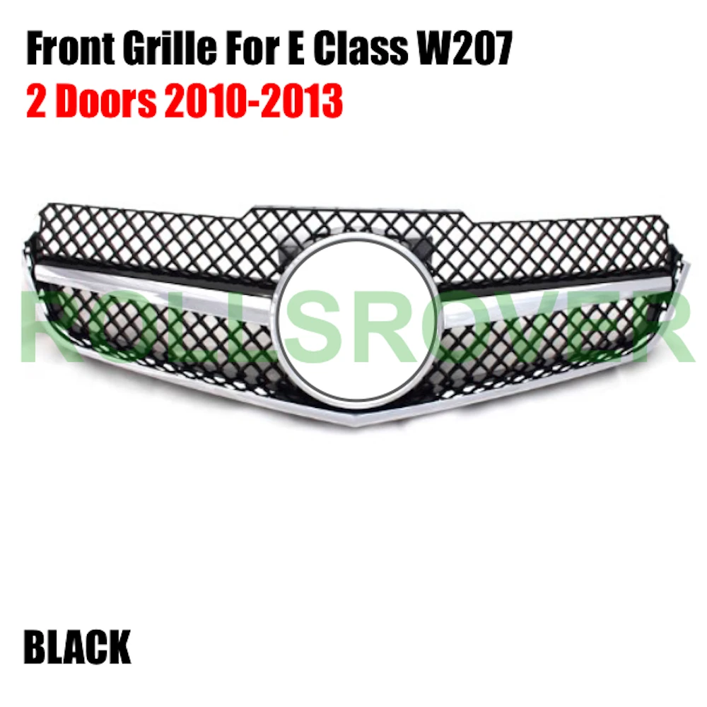 

Решетка для переднего бампера ROLLSROVER для E класса W207, 2 двери, 2010-2013, Черная