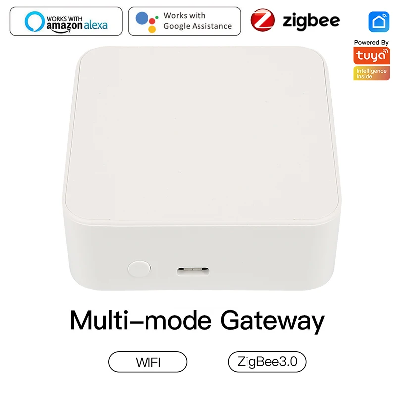 

Шлюз tuya ZigBee, многорежимный хаб с поддержкой Wi-Fi и Bluetooth, 3.0