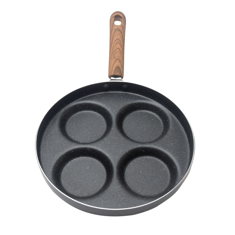 Кухонная посуда сковорода с длинной ручкой многофункциональный антипригарный