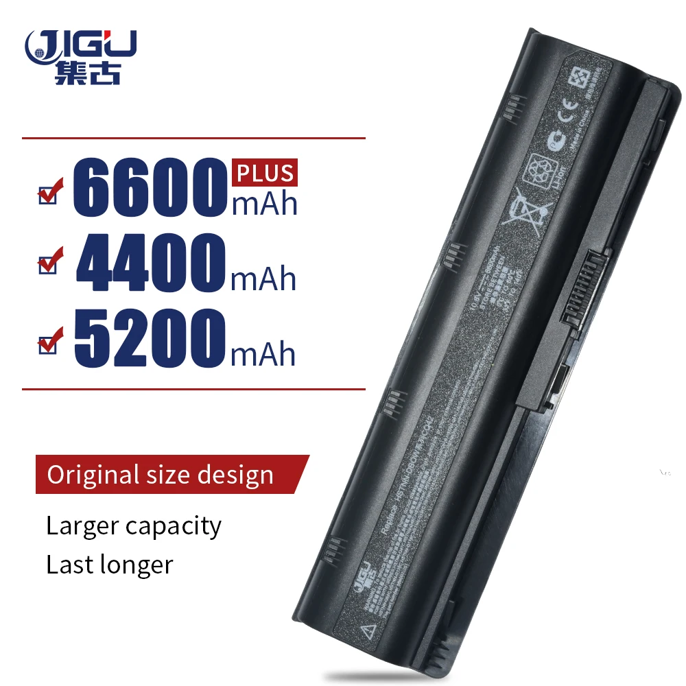 

JIGU MU06 593553-001 Battery for HP 2000-425NR Notebook CQ32 CQ42 CQ56 CQ43 MU09 593554-001 CQ62 CQ72 G32 G42 G56 G62 DM4 G72