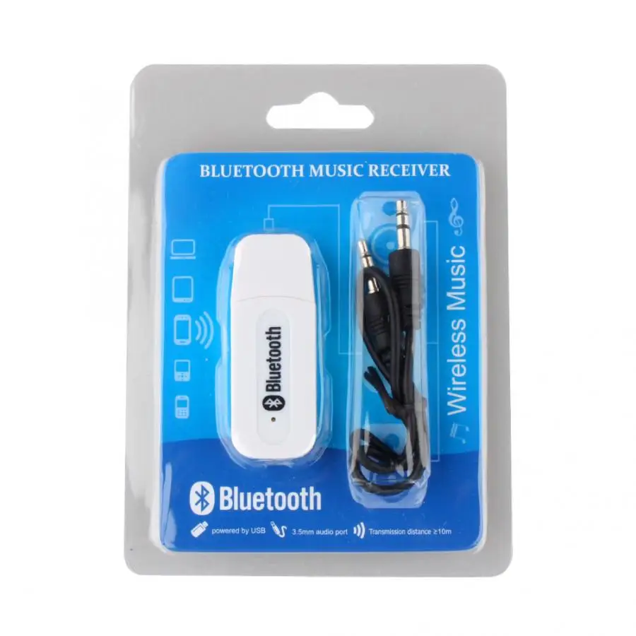 Bluetooth адаптер 3 5 мм A2DP беспроводной USB стерео аудио музыкальный динамик приемник В