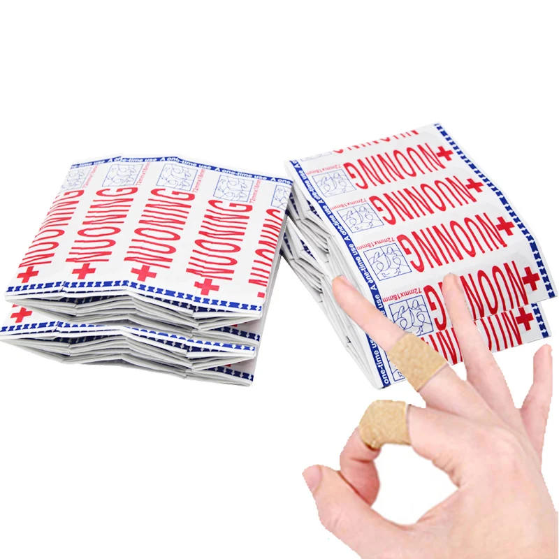 Повязка медицинская водонепроницаемая для оказания первой помощи 100 шт. | Красота