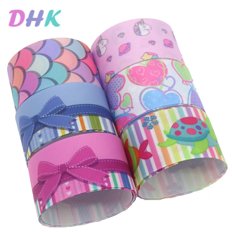 DHK 1,5 дюйма, 5 ярдов, рыболовные Весы, лошадиные морские Луки, печатные, крупнозернистые, головные уборы, украшения «сделай сам», оптовая продажа, 38 мм, e2015