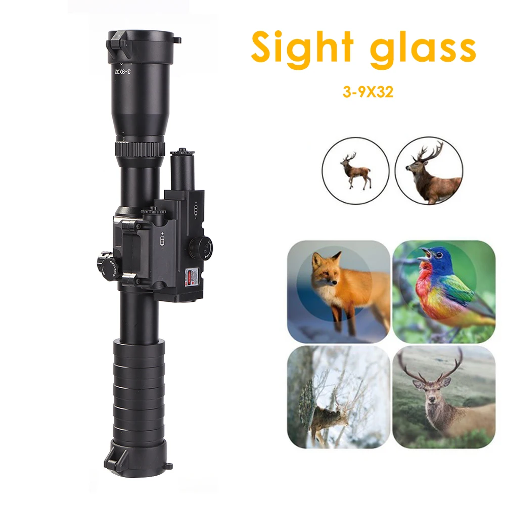 Портативный охотничий прицел из алюминиевого сплава водонепроницаемый телескоп