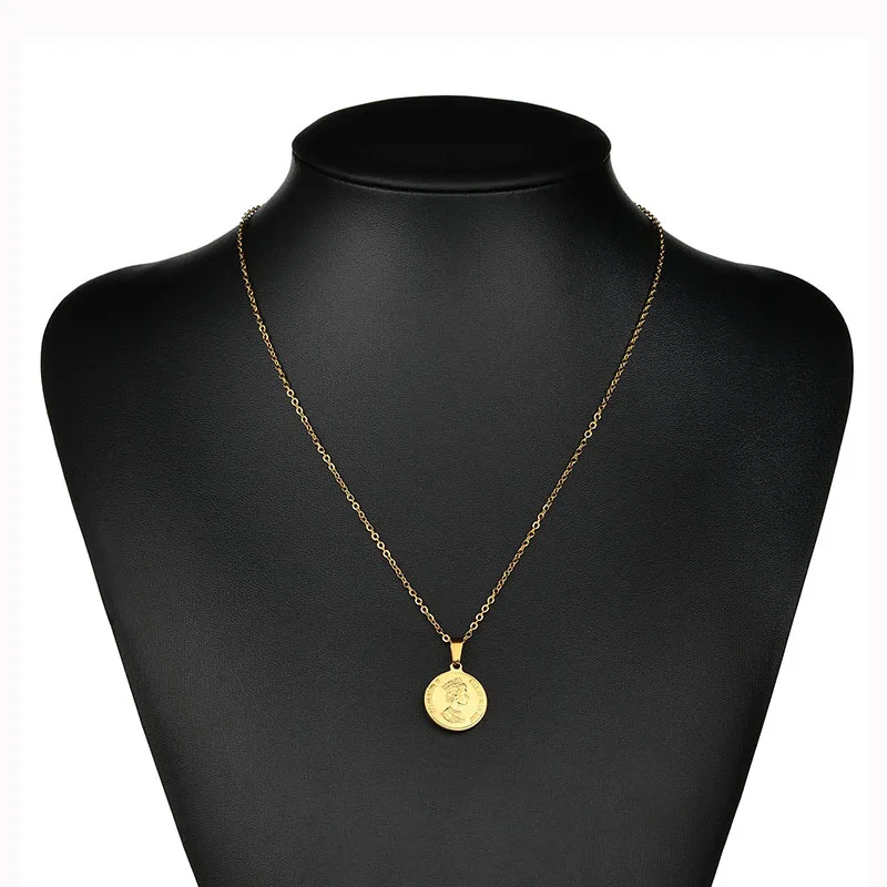 Подарок на сувенир Прямая поставка подвеска королевы елианы II ожерелье из