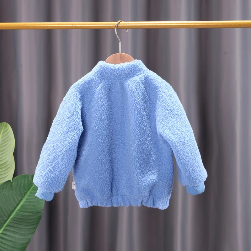 Детская зимняя куртка на молнии с воротником стойкой|Куртки и пальто| |