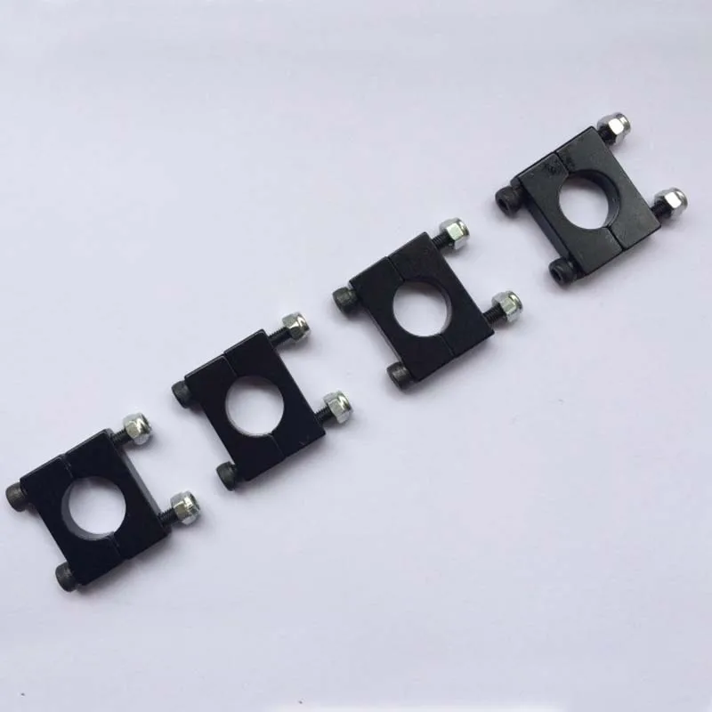 4 шт./лот DIY CNC 12 мм трубчатый зажим мотора из алюминиевого сплава для