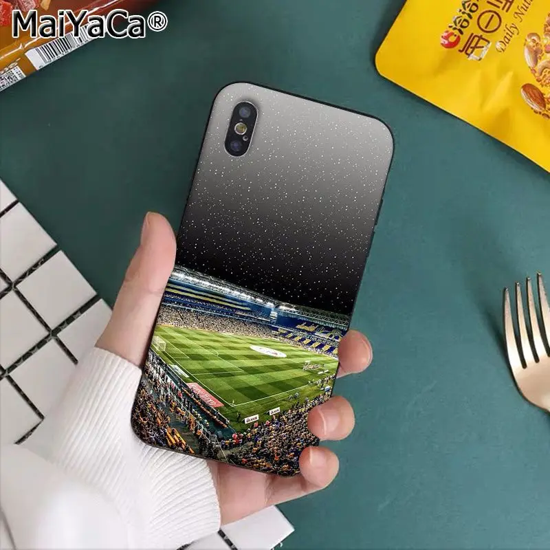 MaiYaCa Барселона Домашний футбольный стадион Новинка чехол для телефона Fundas чехол для Apple iPhone 8 7 6 6S Plus X XS MAX 5 5S SE XR чехлы