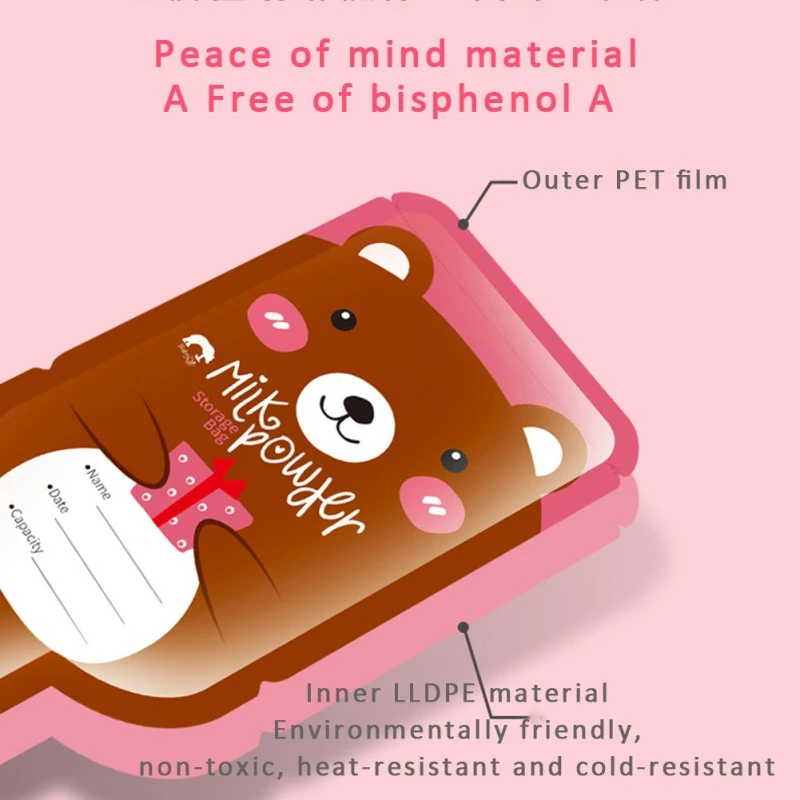 30 шт. Портативный детские одноразовые для молока пудреница сумка хранения 50 г