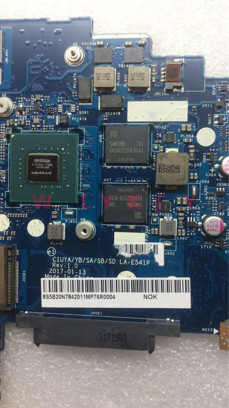 Прозрачная защита для экрана Lenovo YOGA 520-14IKB Flex 5-1470 Материнская плата ноутбука LA-E541P