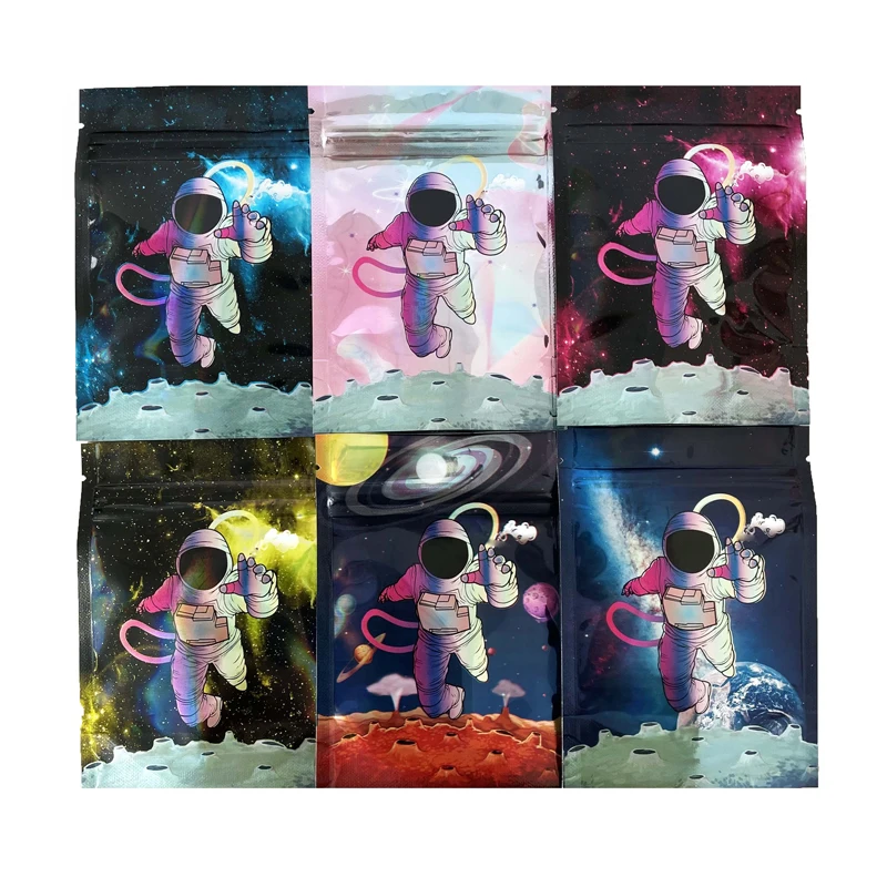 

3.5g Stand up smell proof mylar Resealable Packaging Bags(Only Bags No Food)