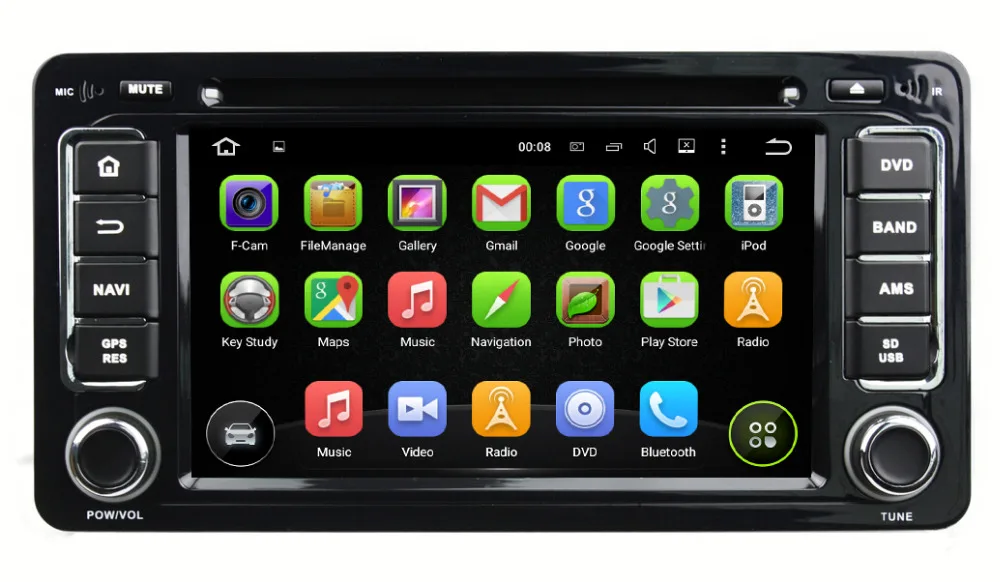 Четырехъядерный 1 6 Ghz Android 5.1.1 автомобильный DVD GPS для Mitsubishi Outlander 2013 2014 Центральная