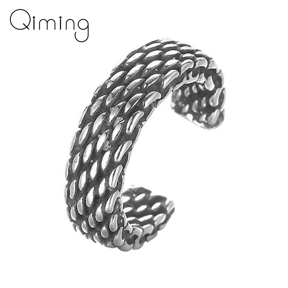 Кольцо обручальное широкое для мужчин и женщин винтажное ювелирное изделие