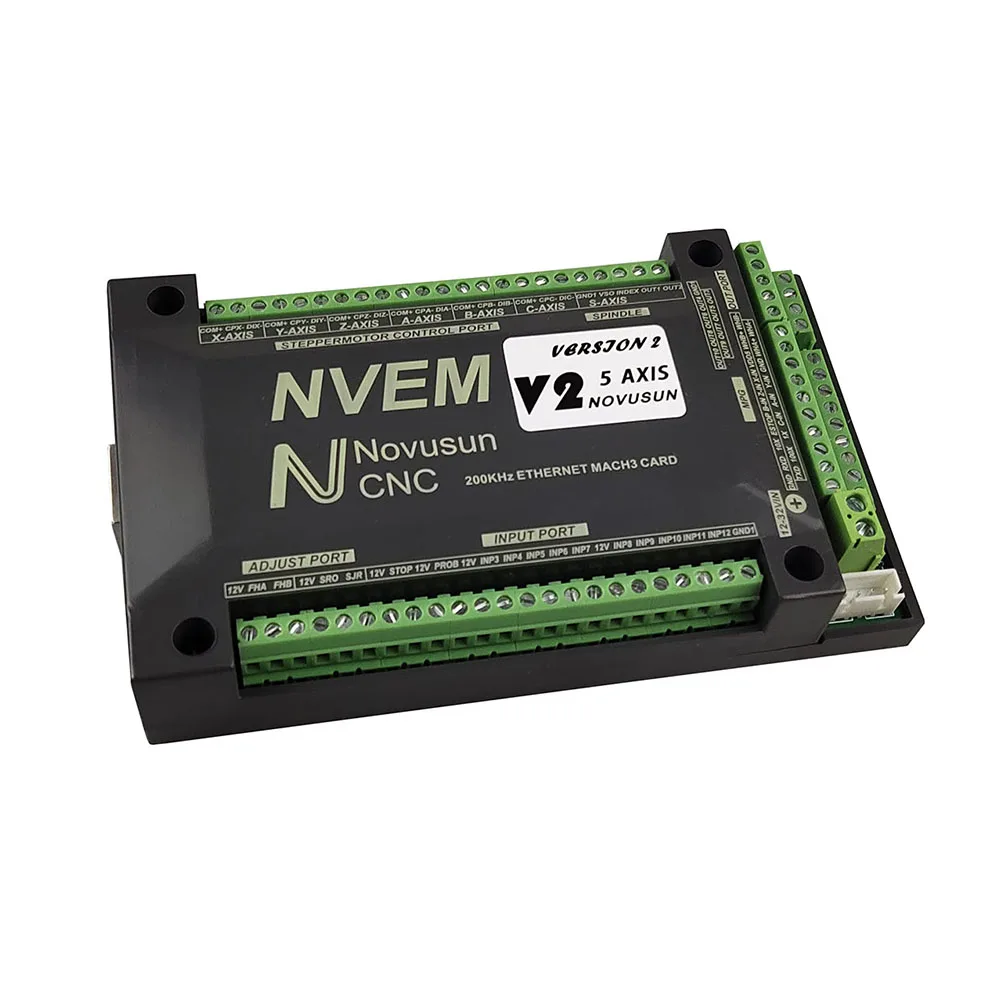 Контроллер движения с ЧПУ MACH3 Nvemv2.1 200 кГц 3 оси/4 оси/5 оси/6 осей | Инструменты