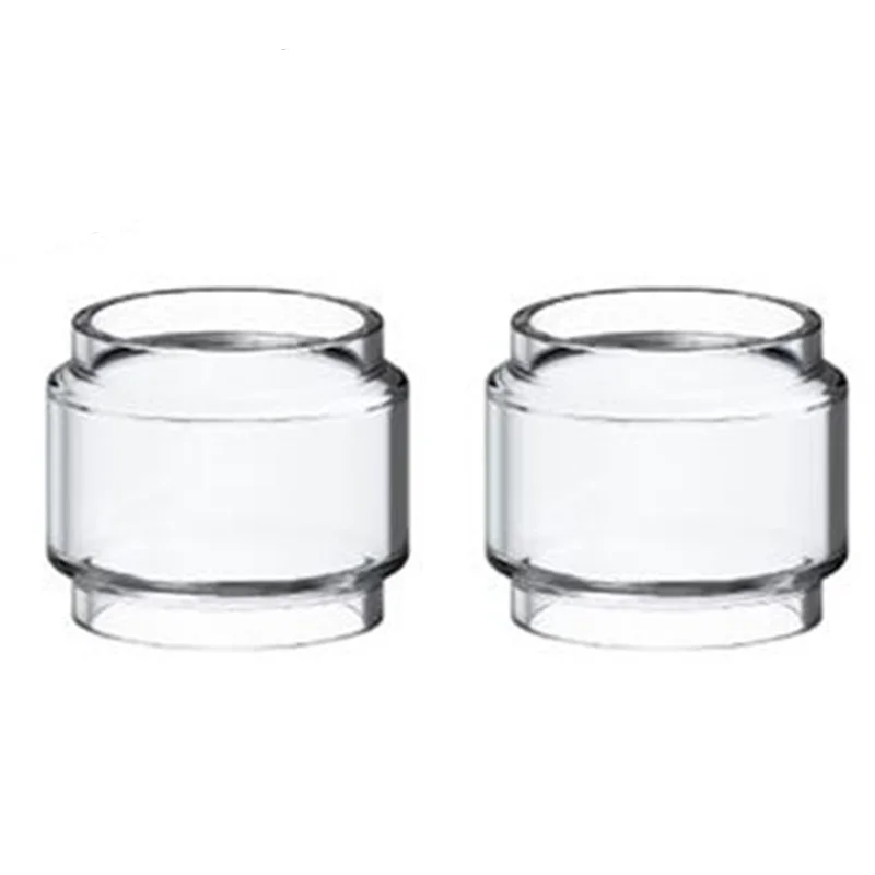 2pcs clear 2 шт стеклянная трубка для SMOK TFV12 Prince сменный бак для лампы Pyrex стеклянная трубка - Цвет: 2pcs clear