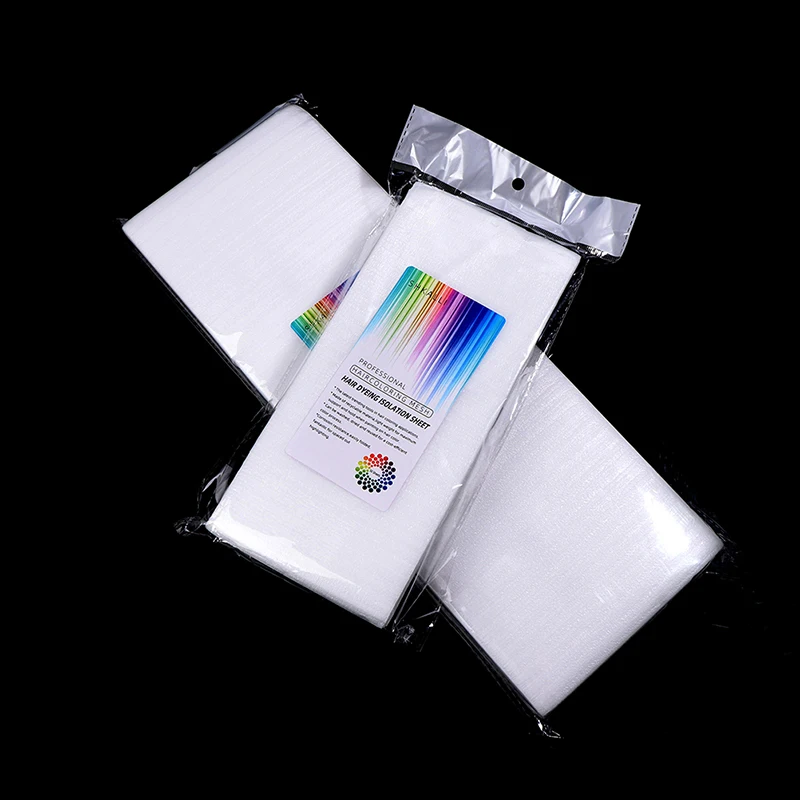 

50pcs Highlight Paper Hair Dyeing Tools Hair Coloring Meche Sheets Reusable Hair Color Foil Alternative Hair Dye Paper