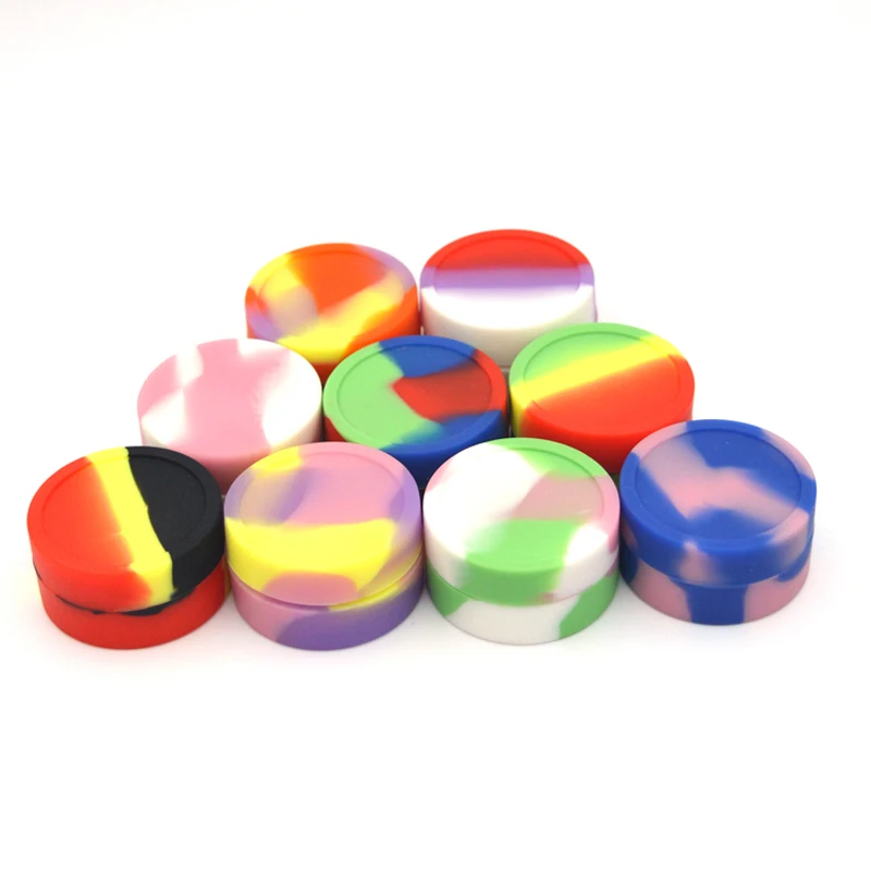 100 шт 7 мл силиконовый контейнер для баночки силиконовая коробка воск сухой