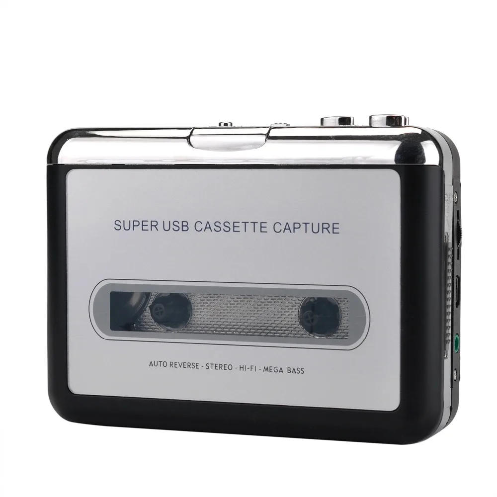 Ezcap218 старая аудиокассетная лента к mp3 конвертеру для Windows MAC Linux программа