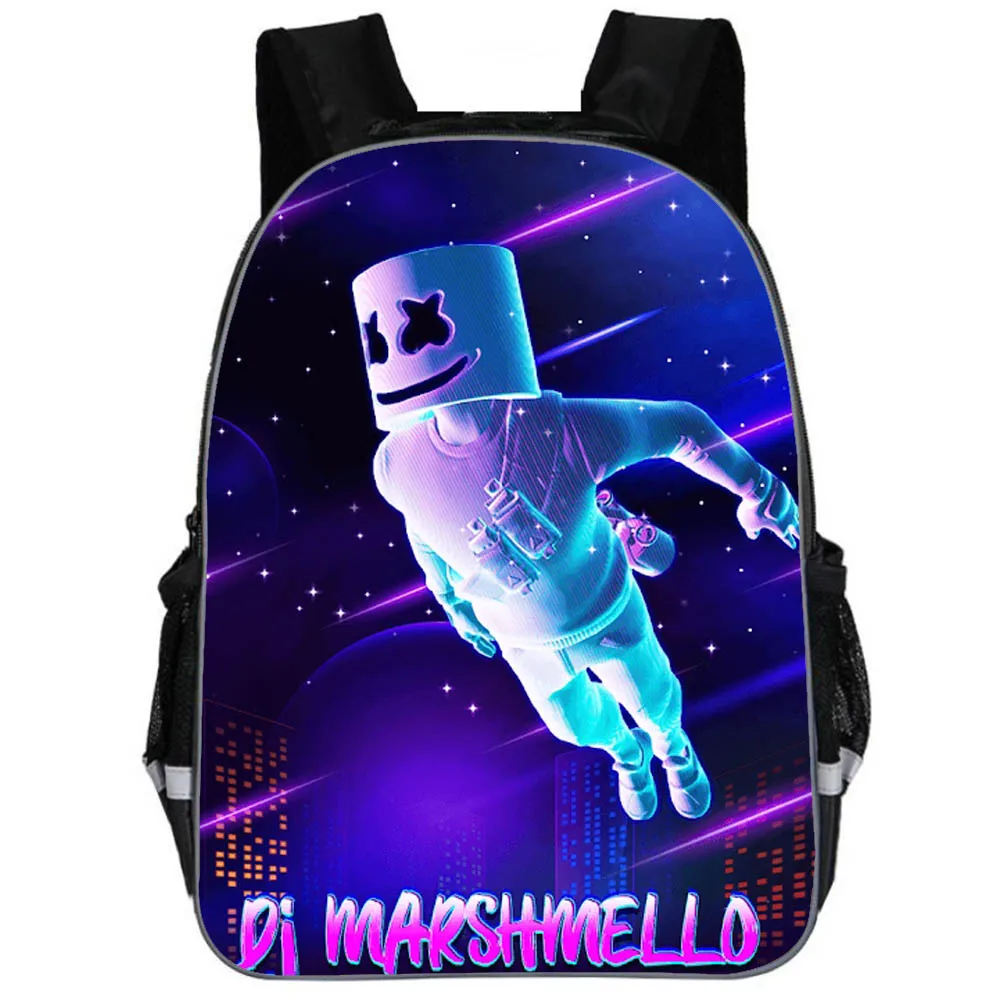 School bag DJ Marshmallow сумка Школьный рюкзак для подростков Marshmellow рюкзак детские школьные сумки ортопедические рюкзаки - Цвет: School bag