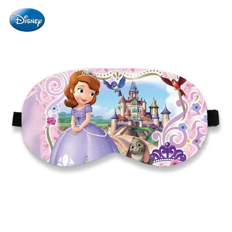 

2021 New Disney Cartoon Woman Eye Mask Sleep Shading Cute Eye Mask Headband Dual-use Sleep Aid Shading Breathable Girl Eye Patch