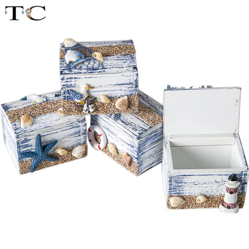 Средиземноморский стиль коробка для хранения ювелирных изделий настольная