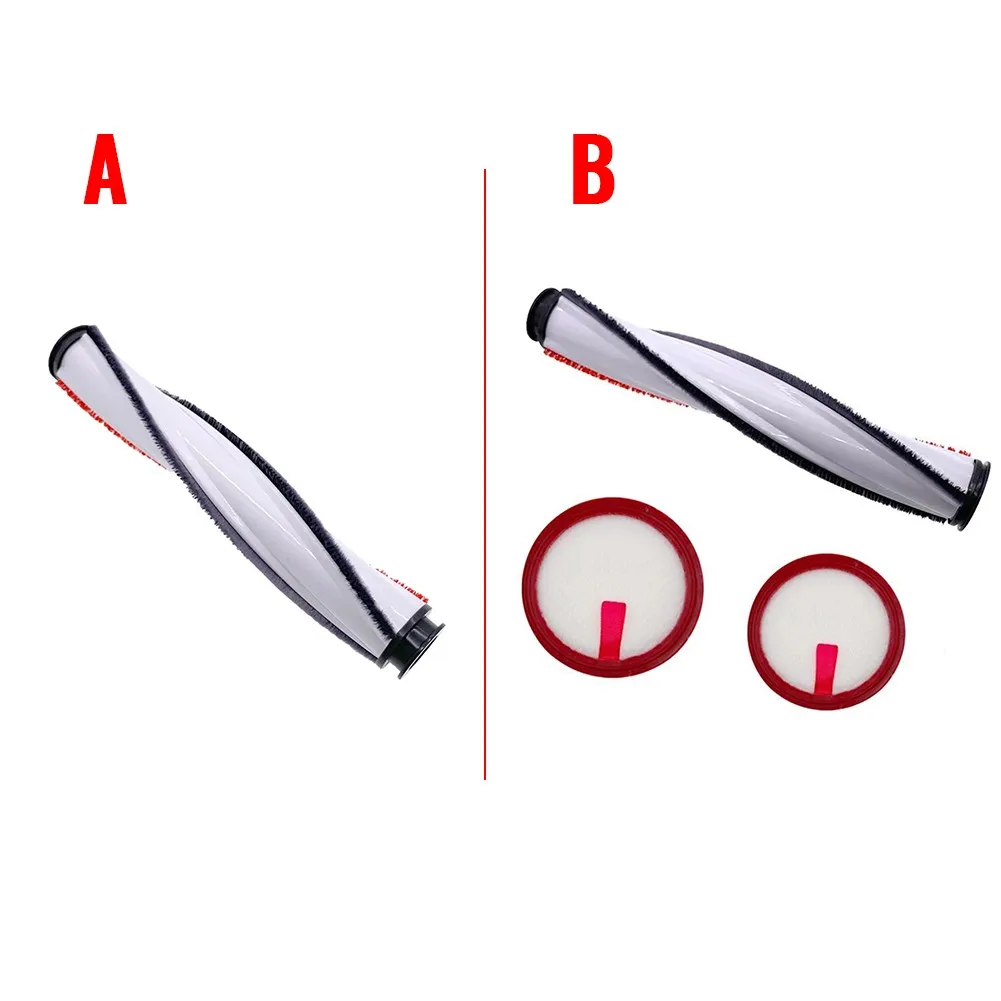 

Roller Brush Washable Filter Set For Puppyoo T10 Carpet Brushes Wireless Sweeping Vacuum Cleaner Parts Cleaning Tool Kit