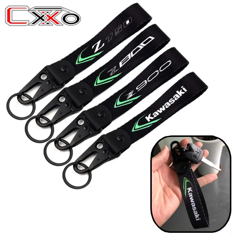 Аксессуары для KAWASAKI Z650 Z750 Z800 Z900 Z1000 Z400 Z 900 800 NINJA 650 вышивка мотоцикла брелок ключей |