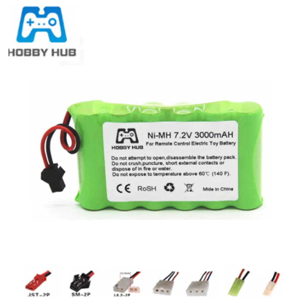 7 2в 3000 мач nimh батарея для радиоупр