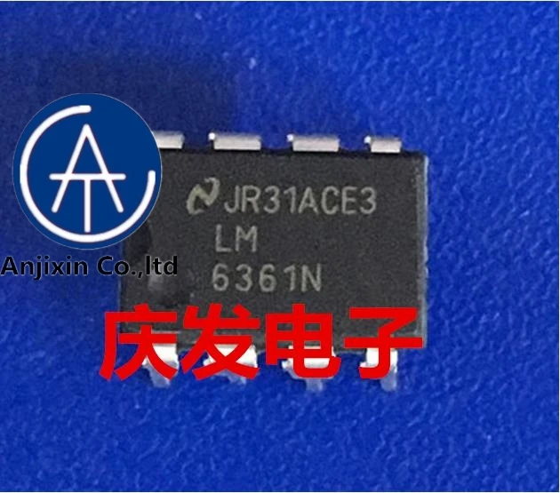 

10 шт., настоящий Новый и оригинальный, в наличии LM6361N DIP8