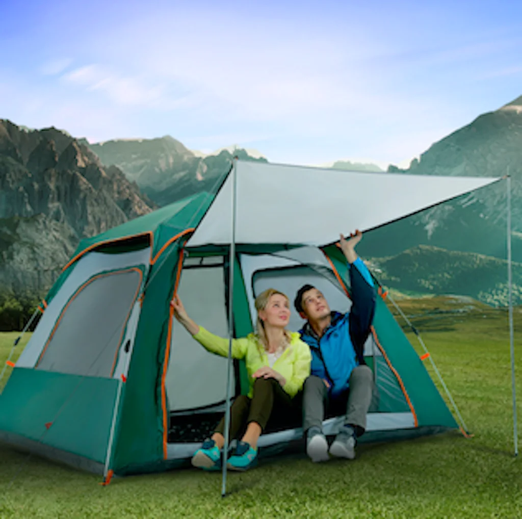 Туристическая палатка на 5-8 человек Автоматическая быстрая водонепроницаемая