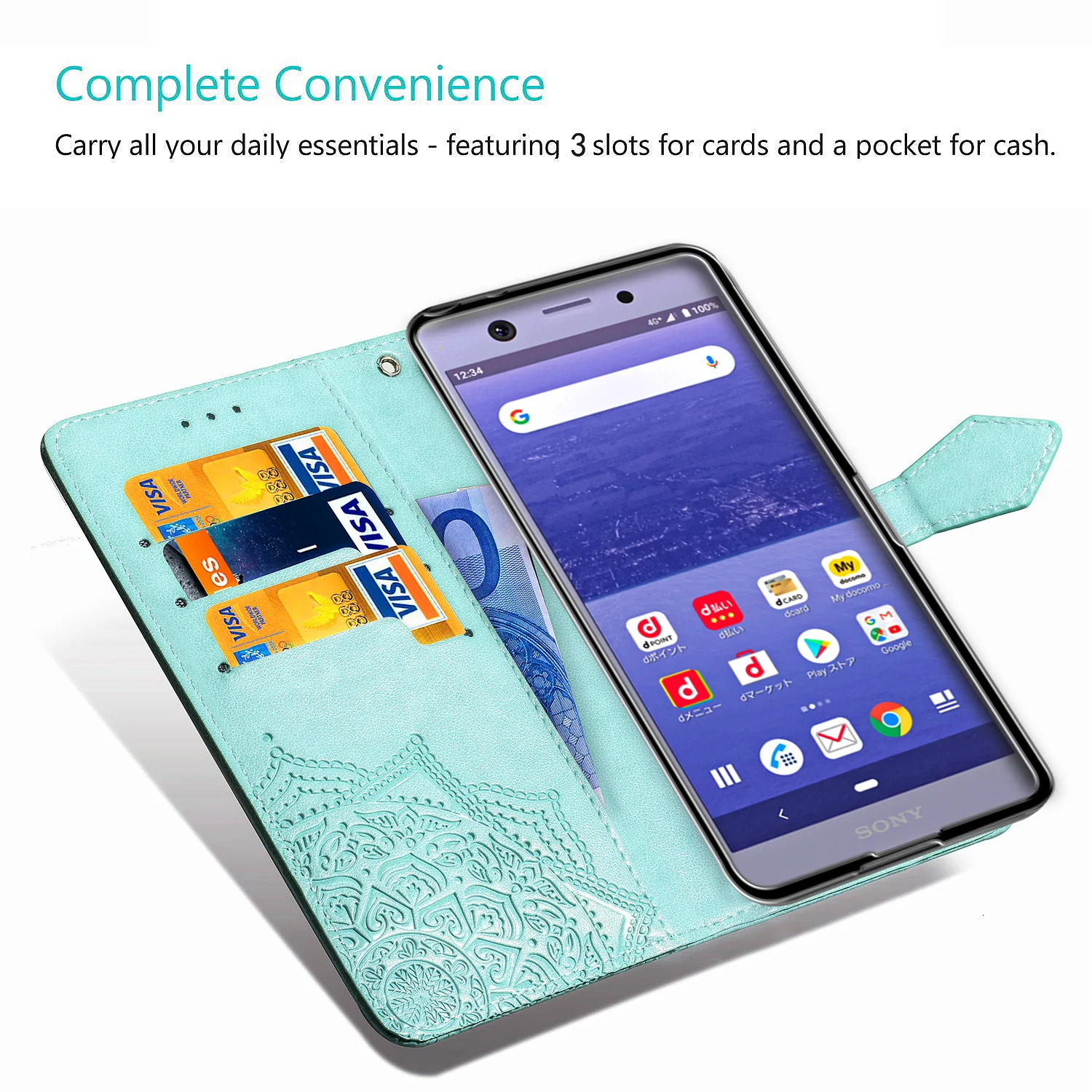Чехол-бумажник с откидной крышкой для Alcatel 3X1 3V 3L ALALON V 2019 высококачественный
