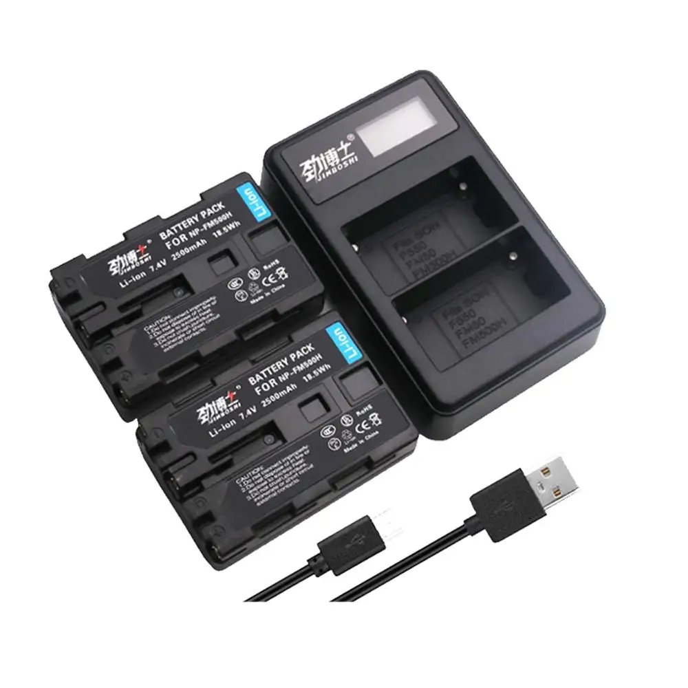 3X NP FM500H NP-FM500H NPFM500H Camera Batteries +LCD USB Dual Charger for Sony A57 A65 A77 A450 A560 A580 A900 A58 | Электроника