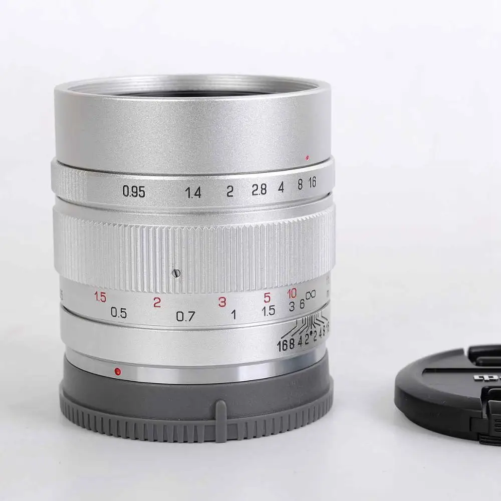Zhongyi Mitakon Speedmaster 35 мм 0 95 II объектив для Fujifilm XF X Mount Camera Pro2 T3 T2 H1 T30 T20 E3 Silver|Объективы
