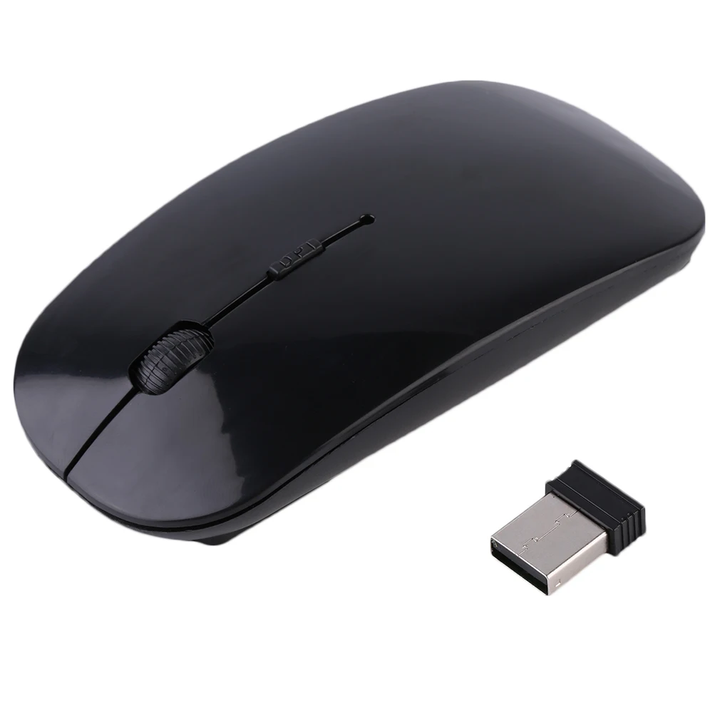 

New Professional 2.4GHz USB Computer Wireless Silent Blue tooth Mouse With USB Optical Rechargeable Mouse For Laptop & PC