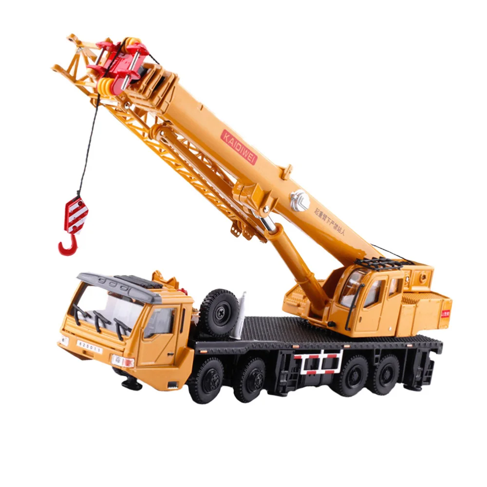 

1pc Engineering Vehicle Kids Car Educational Playing Crane Model Decor