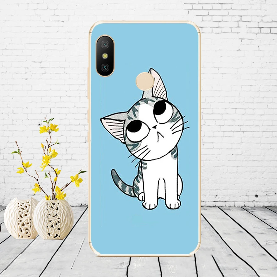 H16 Силиконовый чехол для Xiaomi mi A2 LITE, чехол с полной защитой, мягкая задняя крышка из ТПУ, чехол для телефона s для Xio mi A2 LITE, бампер - Цвет: H16