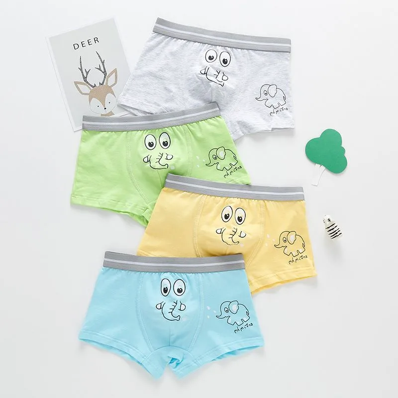

2 Pcs/lot Boys Panties Cotton Underwear Boxers Underpants for Kid Children's Underwear Clothing Kids Underwear Boy Underpants