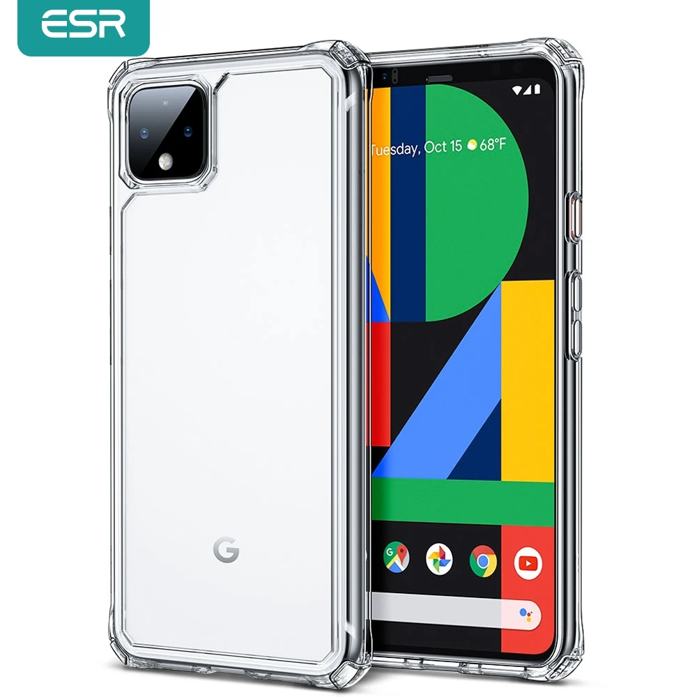 ESR Прозрачный чехол для Google Pixel 4 4XL противоударный телефона модный Ультра тонкий