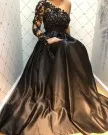 Сексуальное элегантное женское вечернее платье плюс размер Арабский мусульманский бордовый длинный рукав вечернее платье для выпускного длинный