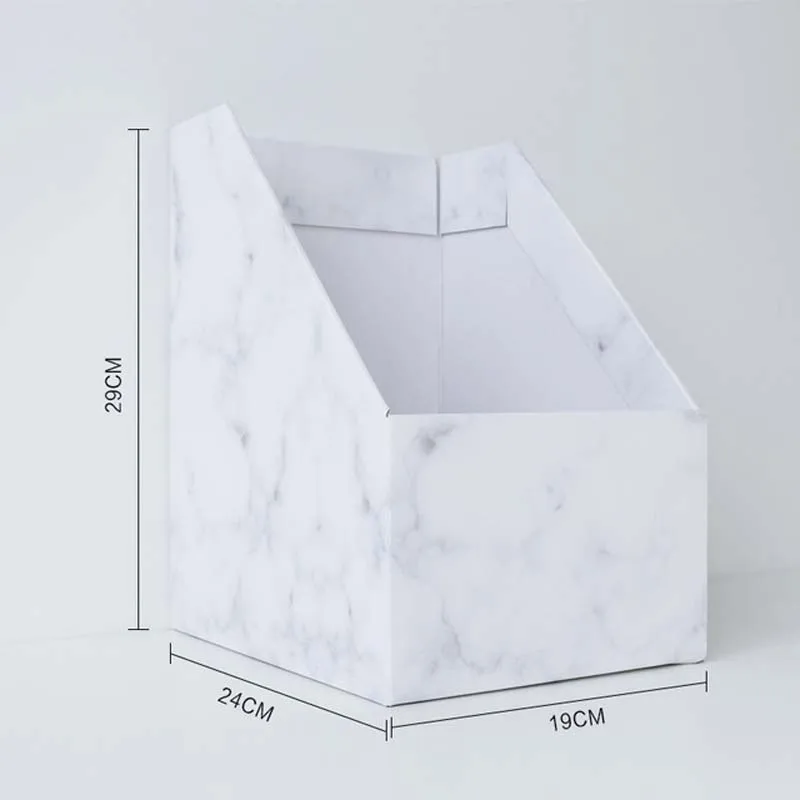 Милый Мраморный держатель для ручек 4 шт. школьный чехол хранения книжная полка