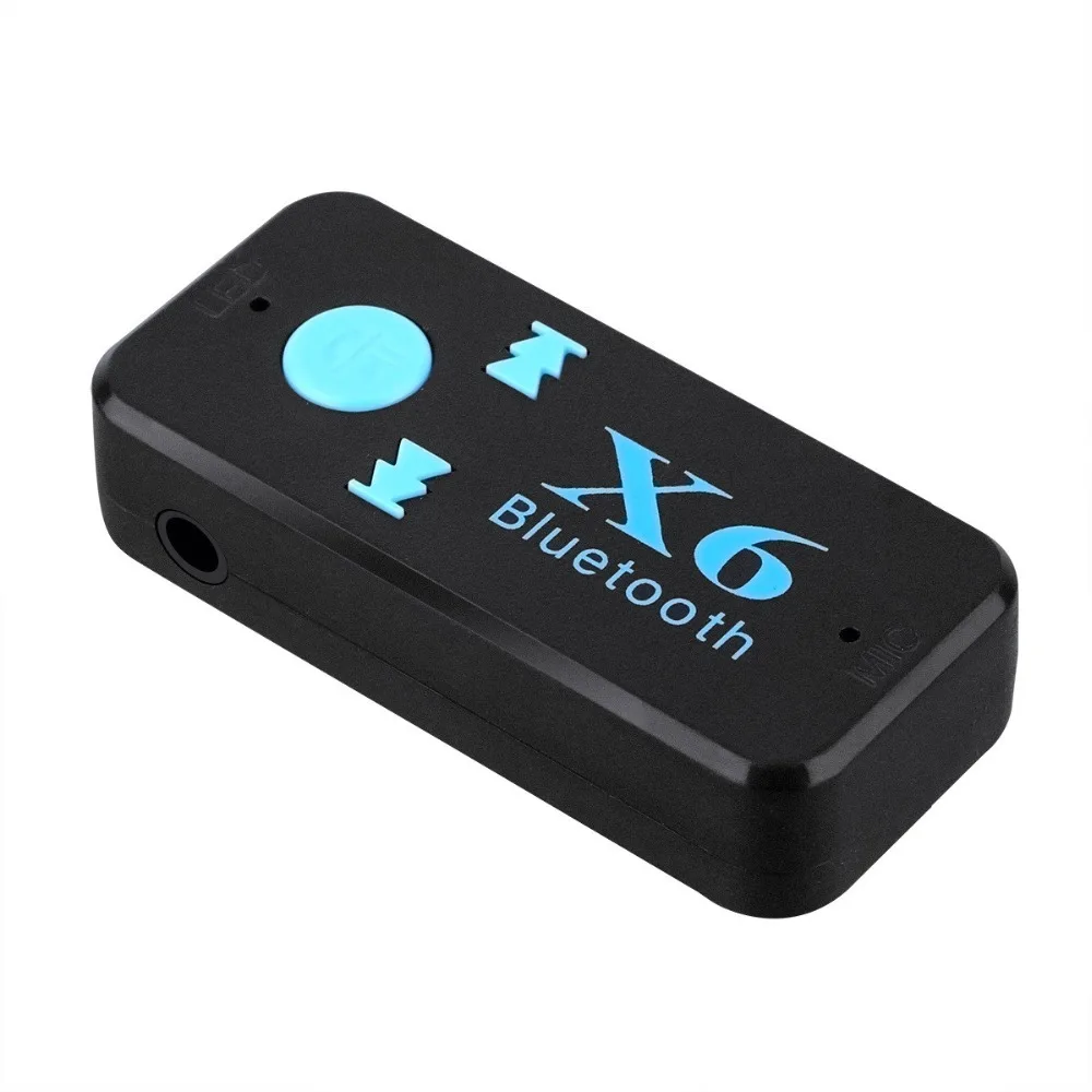 GIAUSA X6 Универсальный Bluetooth приемник V4.1 Поддержка TF карты Handfree вызов музыкальный плеер телефон автомобиль AUX вход/выход MP3 музыкальный плеер