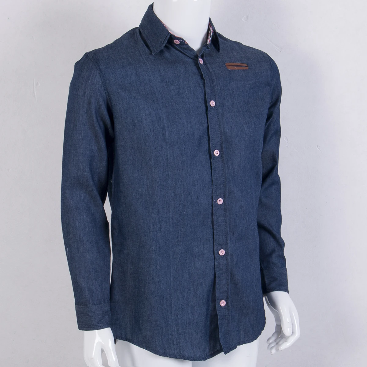 Newest Men's DRESS SHIRTS Slim Stylish Stretch Button Down Long Sleeve 2 Colors Casual Cotton | Мужская одежда